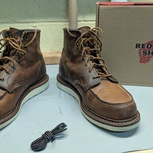 Men's Classic Brown Leather Boots